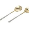 Godinger Two Tone Salad Server Set 1 Godinger Two Tone Salad Server Set -Quality Tableware Store godinger59707