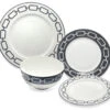 Godinger Lien Bone China Dinnerware, 16 Pc. Set -Quality Tableware Store godinger70787