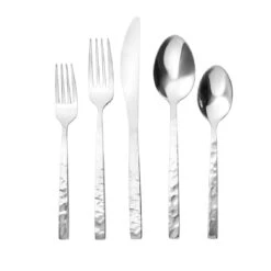 Godinger Ricci Magma Rustic Flatware Set, Service For 4