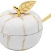 Godinger Marble Apple Jam Jar -Quality Tableware Store godinger96771