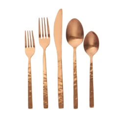 Godinger Ricci Magma Rustic Flatware Set, Service For 4 -Quality Tableware Store godinger 84318