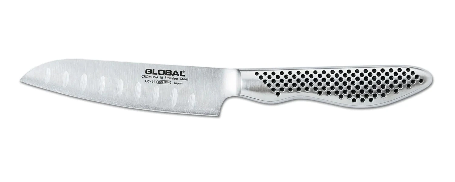 Global Classic Hollow Ground 4" Santoku, GS-57 3 Global Classic Hollow Ground 4" Santoku, GS-57
