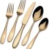 Mikasa Hamilton Copper 20-Piece 18/10 Stainless Steel Flatware Set, Service For 4 -Quality Tableware Store hamiltoncopper
