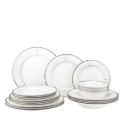 Joseph Sedgh Platinum Swirl Dinnerware