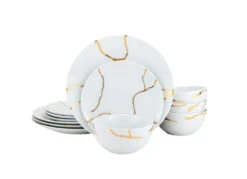 Joseph Sedgh Storm Dinnerware, Service For 4