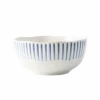 Juliska Sitio Stripe Indigo Cereal/Ice Cream Bowl -Quality Tableware Store juliskakw07 046
