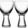 Kosta Boda Limelight Wine Glass, Set/2
