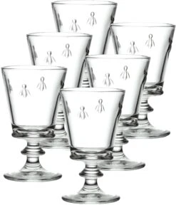 La Rochere Fine French Glassware Embossed With The Iconic French Napoleon Bee Set Of 6 -Quality Tableware Store larochere611001 061b4835 dbb5 4d6c 8ef9 dc19b5ad9315