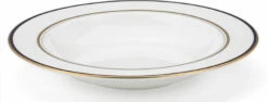 Lenox Kate Spade Library Lane Navy Dinnerware, Soup Bowl