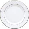Lenox Fine Bone China Opal Innocence Stripe Dinnerware, Bread & Butter Plate