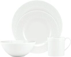 Lenox Kate Spade Wickford Collection Dinnerware, 4 Pc. Placesetting