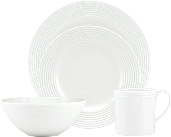 Lenox Kate Spade Wickford Collection Dinnerware, 4 Pc. Placesetting 3 Lenox Kate Spade Wickford Collection Dinnerware, 4 Pc. Placesetting