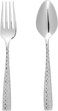 Fortessa Lucca Faceted 2 Piece Serving Set