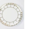 Little White Dish Gold Izmir Salad Plate, Set/4 -Quality Tableware Store lwdgoldizmir