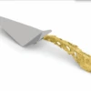 Michael Aram Plume Gold Cake Server -Quality Tableware Store ma133306