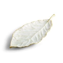 Michael Aram Winter Leaves Dish -Quality Tableware Store ma175676