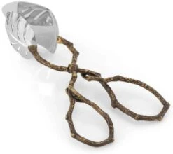 Michael Aram Butterfly Ginkgo Twig Pastry Tongs