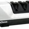 Edgecraft By Chef'sChoice Hone Electric Knife Sharpener, Brushed Metal -Quality Tableware Store model1520