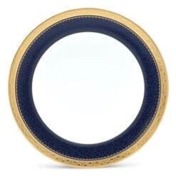 Noritake Odessa Cobalt Gold Salad Plate