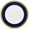 Noritake Odessa Cobalt Gold Dinner Plate