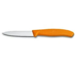 Victorinox Paring Knife 3.25 Inch, Straight/Non-Serrated -Quality Tableware Store orangeparing