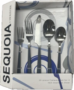 Prestige Sequoia By Holister, Service For 4 -Quality Tableware Store prest sequ gry