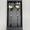 Prestige Metropolitan Flamingo (Calypso) Salad Servers -Quality Tableware Store prestigeflamingosaladsilver