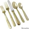 Prestige Metropolitan Everglades 20 Piece Flatware Set, Service For 4
