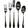 Prestige Haviva Mirror Flatware, Service For 4
