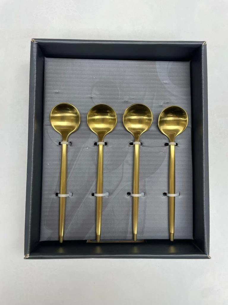 Prestige Metropolitan Tai Chi Dessert/Dip Spoons Or Forks, Set/4 4 Prestige Metropolitan Tai Chi Dessert/Dip Spoons Or Forks, Set/4 - Image 2