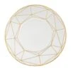 Prouna Gem Cut Gold Dinner Plate -Quality Tableware Store prounagemdinner
