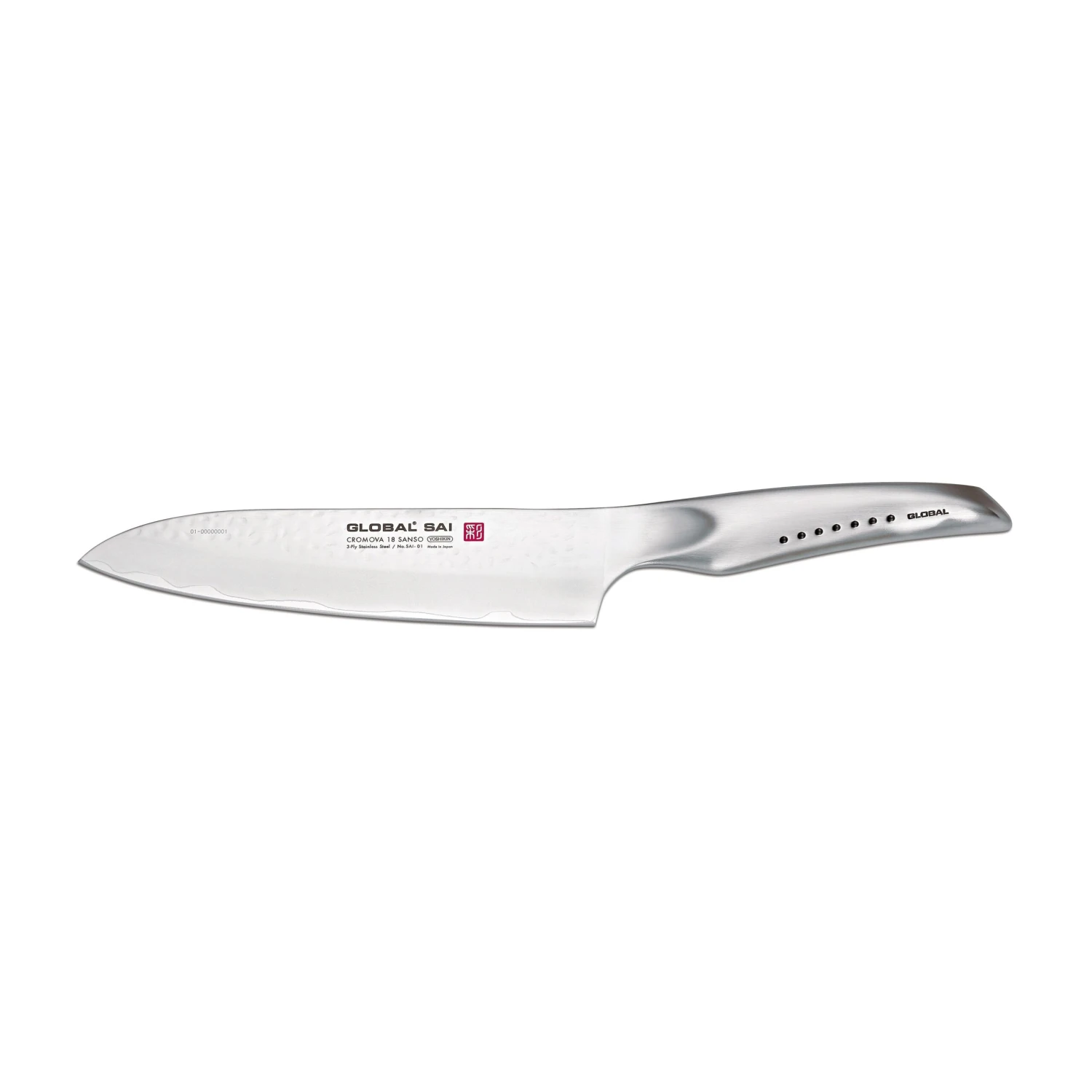 Global Sai 7.5" Chef's Knife, SAI-01 3 Global Sai 7.5" Chef's Knife, SAI-01