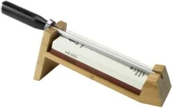 Shun 3 Pc Whetstone Sharpening System W/ Honing Steel