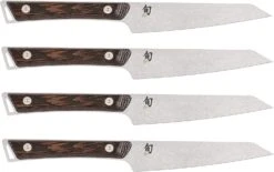 Shun Kanso Steak Knife Set, 4 Piece Set