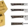 Shun Kanso 5 Piece Starter Knife Block Set