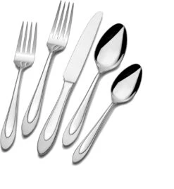 Mikasa Teardrop 20-Piece 18/10 Stainless Steel Flatware Set , Service For 4