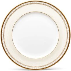 Noritake Trefolio Gold Salad Plate