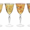 Vietri Regalia Wine Glasses Asstd., Set/4