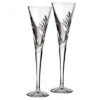 Waterford Wishes"Beginnings" Flute Pair, 5-Ounce -Quality Tableware Store waterford wishes beginnings flute pair 024258492646