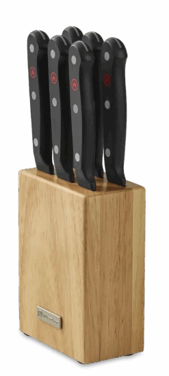WUSTHOF Gourmet Seven Piece Steak Block Set