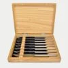WUSTHOF Stainless 8 Pc. Mignon Steak Set In Olivewood Box -Quality Tableware Store wusthof1069510803