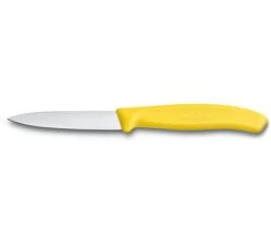 Victorinox Paring Knife 3.25 Inch, Straight/Non-Serrated -Quality Tableware Store yellowparing