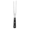 ZWILLING Professional Flat Tine Carving Fork, 7-inch, Black/Stainless Steel